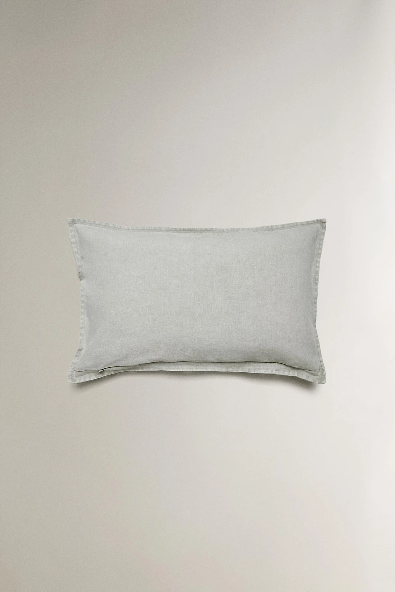WASHED LINEN CUSHION COVER