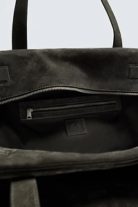 XL LEATHER TRAVEL BAG