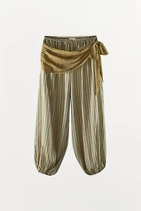 STRIPED PAREO  PANTS