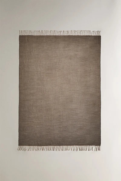 WOOL AND ALPACA BLANKET