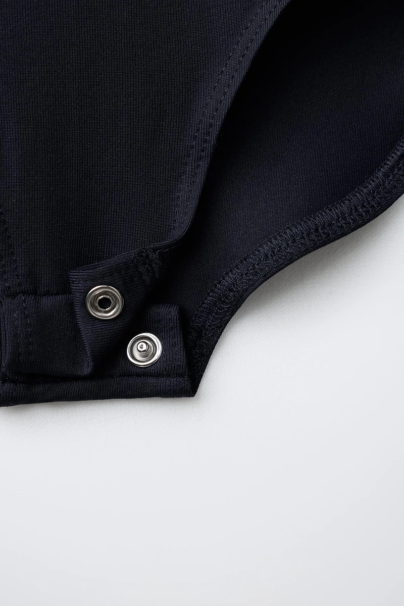 CUT OUT POLYAMIDE BODYSUIT