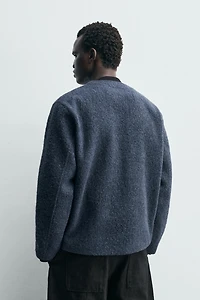 CARDIGAN AVEC TEXTURE DE LAINE