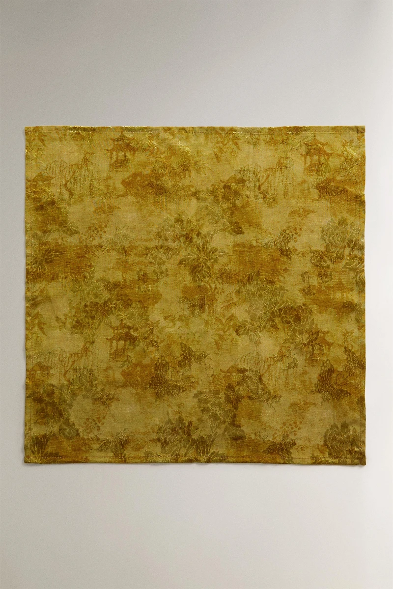 REVERSIBLE SATIN NAPKINS (PACK OF 2) | MARISA BERENSON
