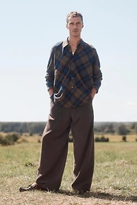 CHEMISE FLUIDE À CARREAUX ÉDITION LIMITÉE