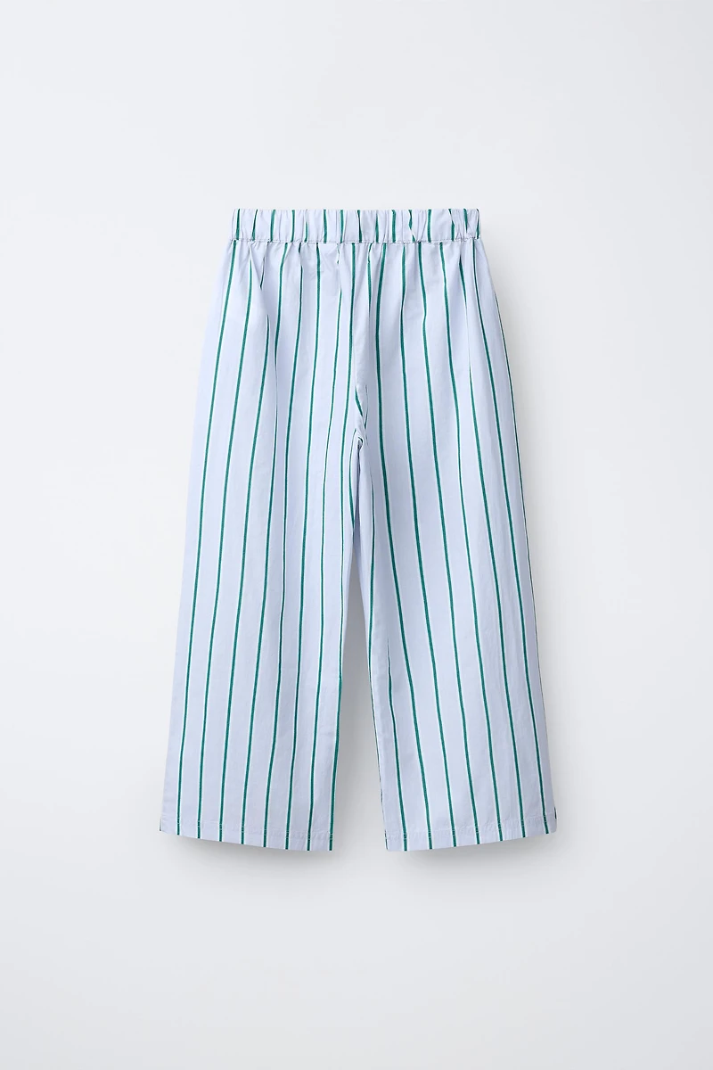 STRIPED PRINT PANTS