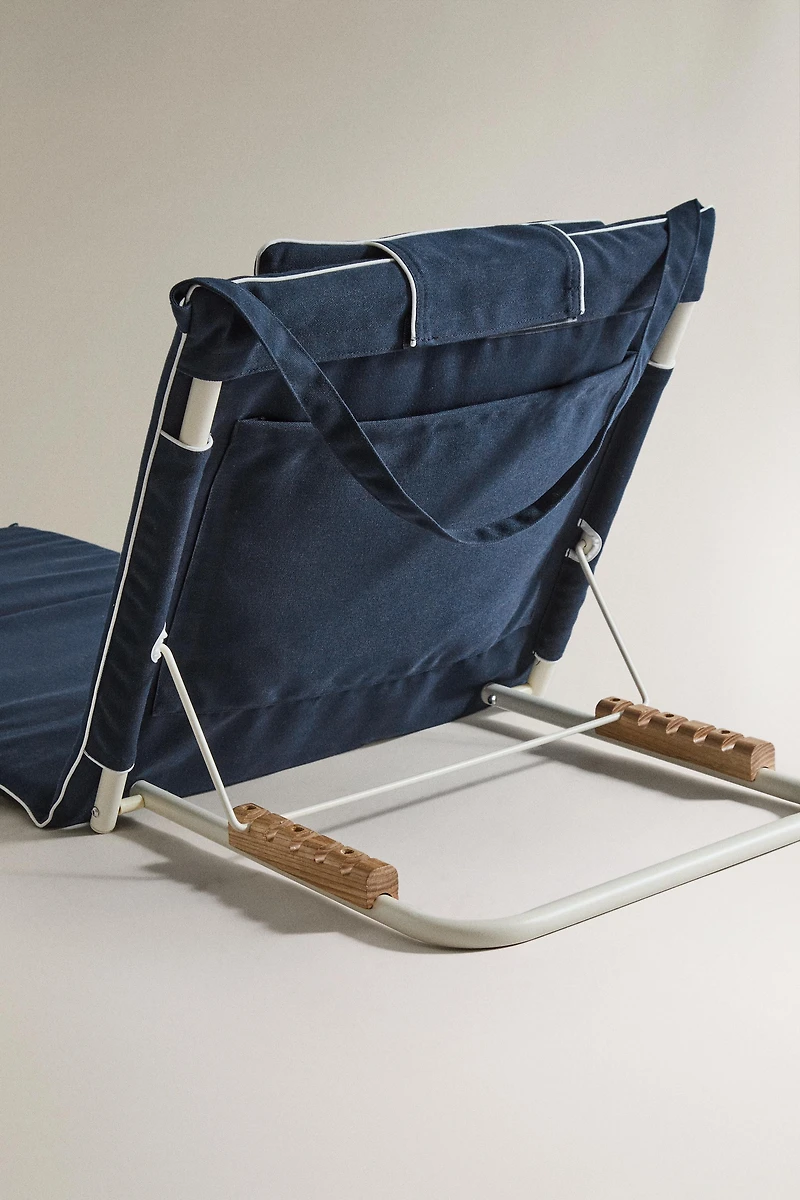 SIÈGE DE PLAGE PLIABLE AU SOL