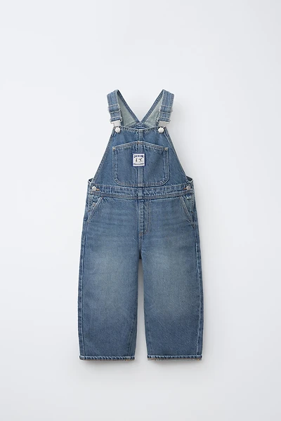 LONG DENIM OVERALLS