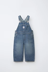 LONG DENIM OVERALLS