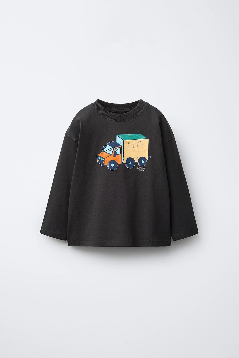 VEHICLE PRINT T-SHIRT