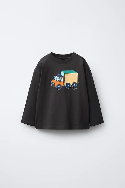 VEHICLE PRINT T-SHIRT