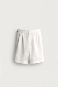 REGULAR FIT TAB SHORTS