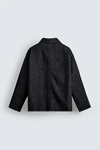 SURCHEMISE COUPE DÉCONTRACTÉE EN DENIM