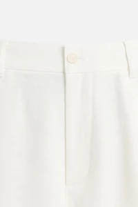 PLEATED RELAXED FIT PANTS