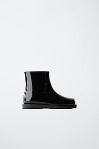 PATENT FINISH BOOTS
