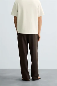 PANTALON FLUIDE À PLIS