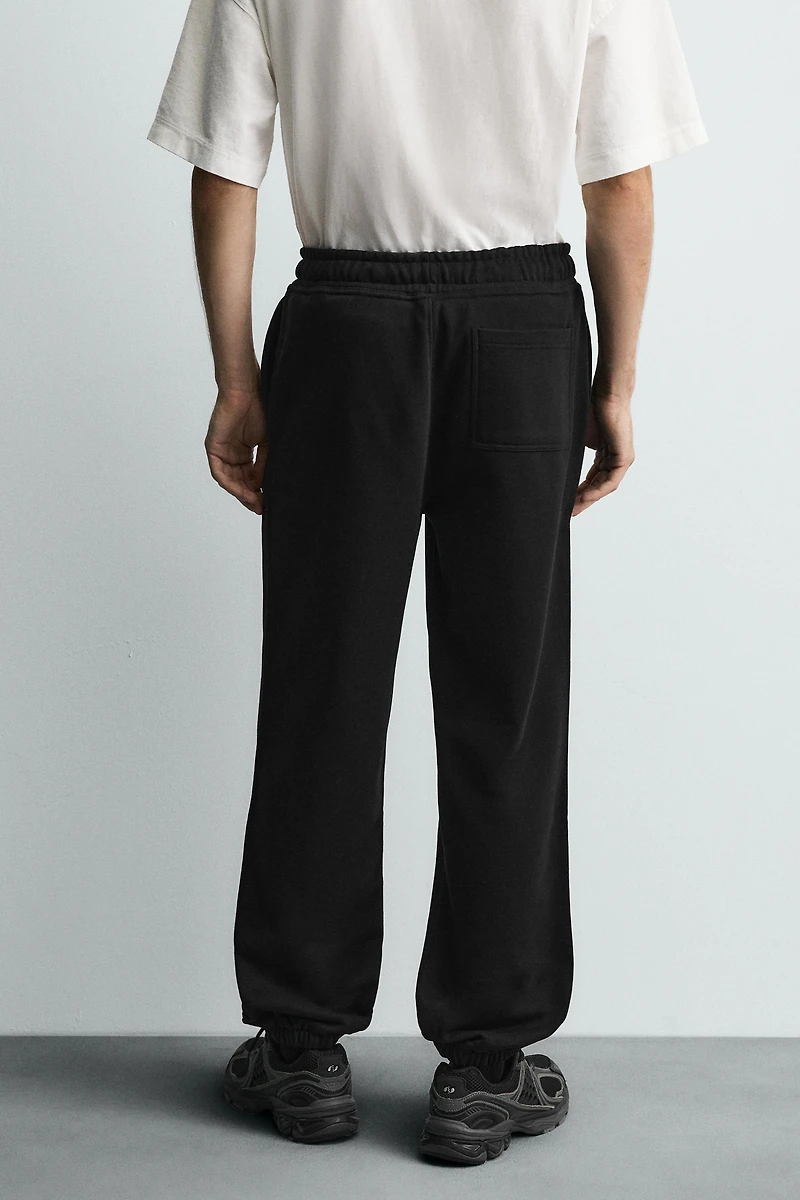 BASIC REGULAR FIT JOGGING PANTS