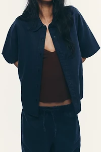 LINEN COTTON SHIRT