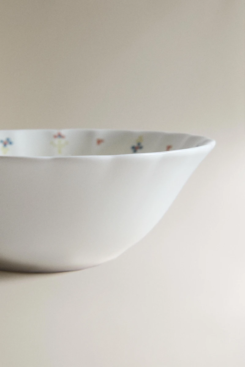 KIDS' PORCELAIN BUNNY BOWL
