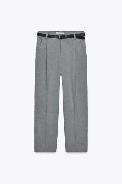 BELTED PANTS