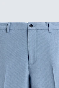 TEXTURED COMFORT SUIT PANTS