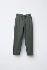 ELASTICIZED COMFORT PANTS