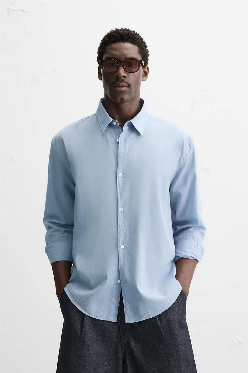 CHEMISE VOILE COTON