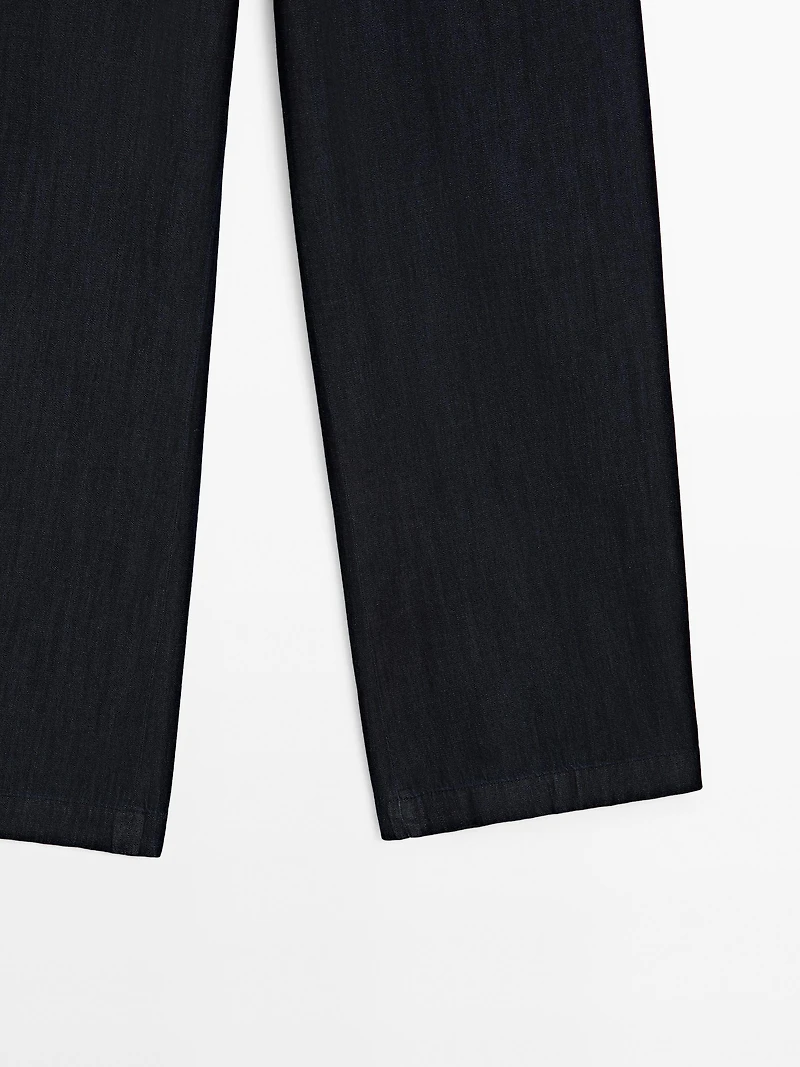Jean barrel fit
