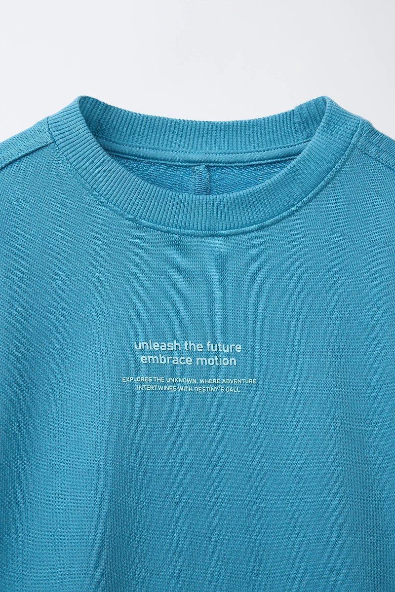 SWEAT UNI INSCRIPTION RELIEF