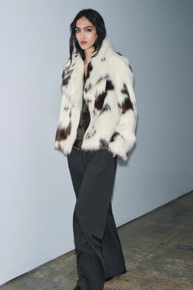 ZW COLLECTION FAUX FUR JACKET LIMITED EDITION