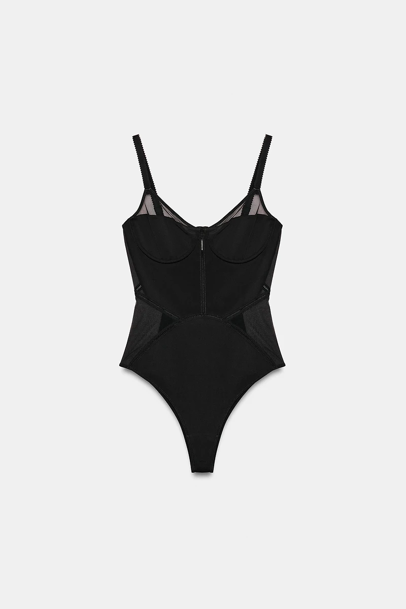 COMBINATION STRAPPY BODYSUIT