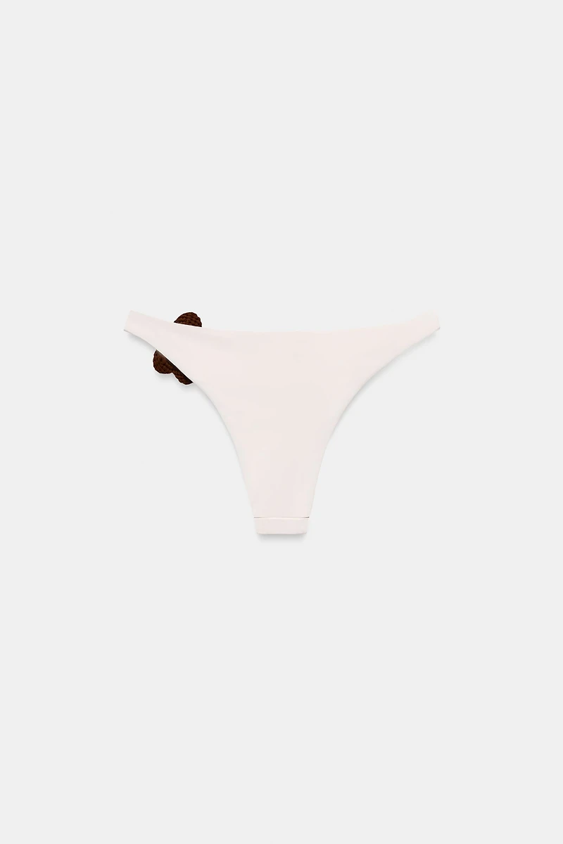 CROCHET FLOWER BIKINI BOTTOMS