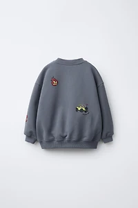 ANIMAL PRINT SWEATSHIRT