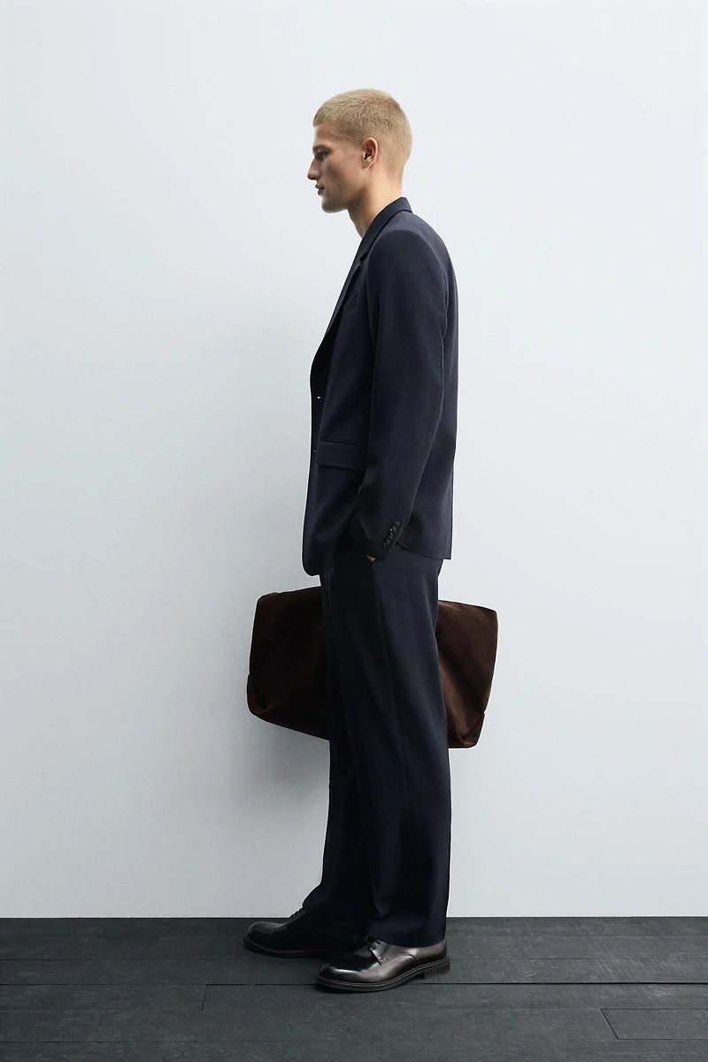 PANTALON DE COSTUME 100 % LAINE