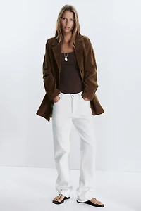 WIDE STRAP POLYAMIDE TOP