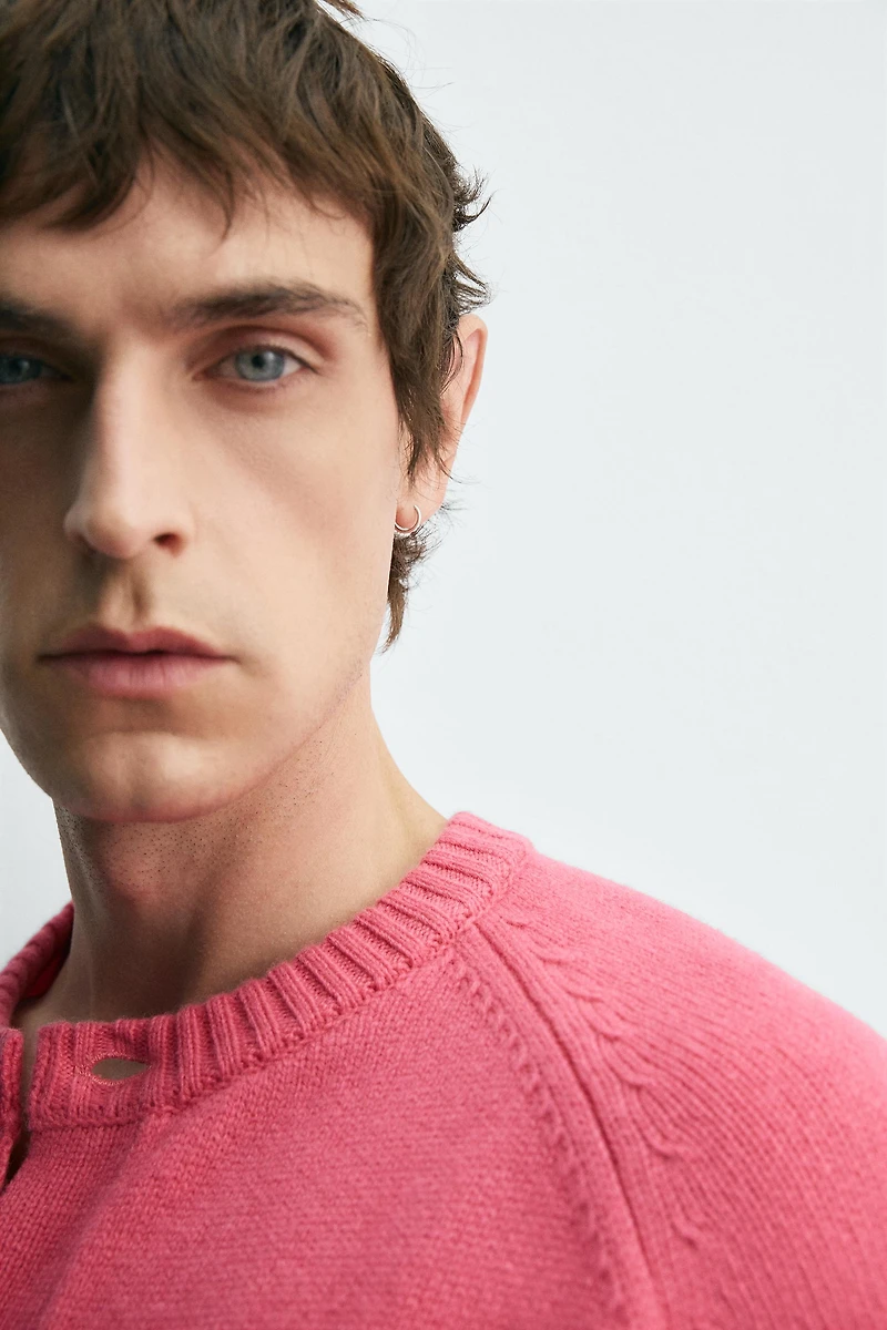 DONALD DUCK WOOL CARDIGAN HARRY LAMBERT FOR ZARA X DISNEY