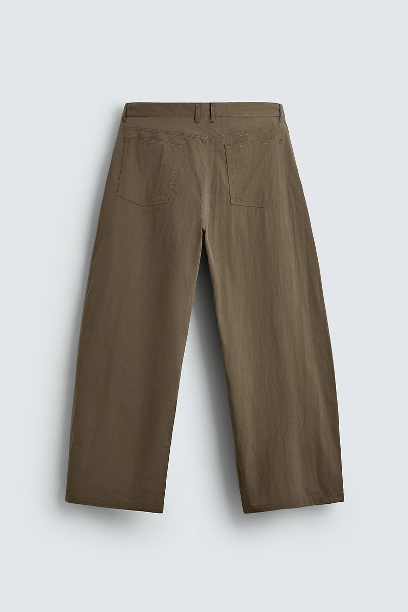 CURVED FIT PANTS