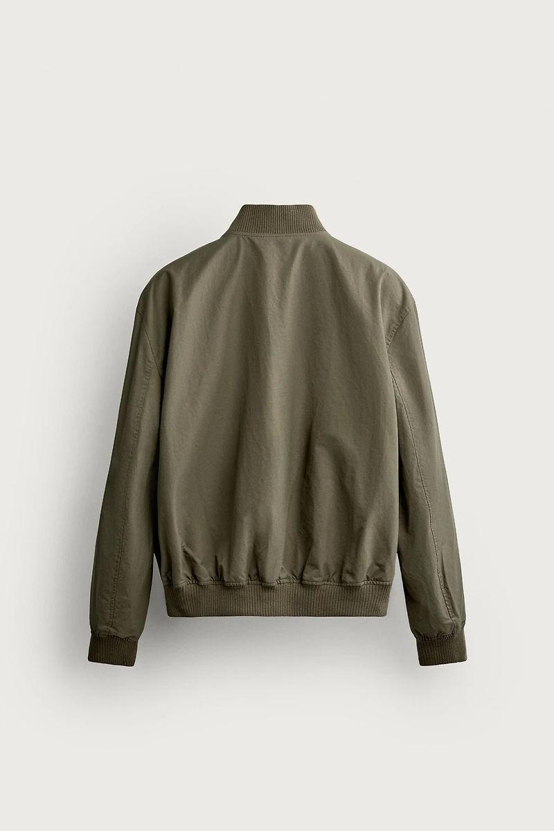REGULAR FIT BOMBER JACKET