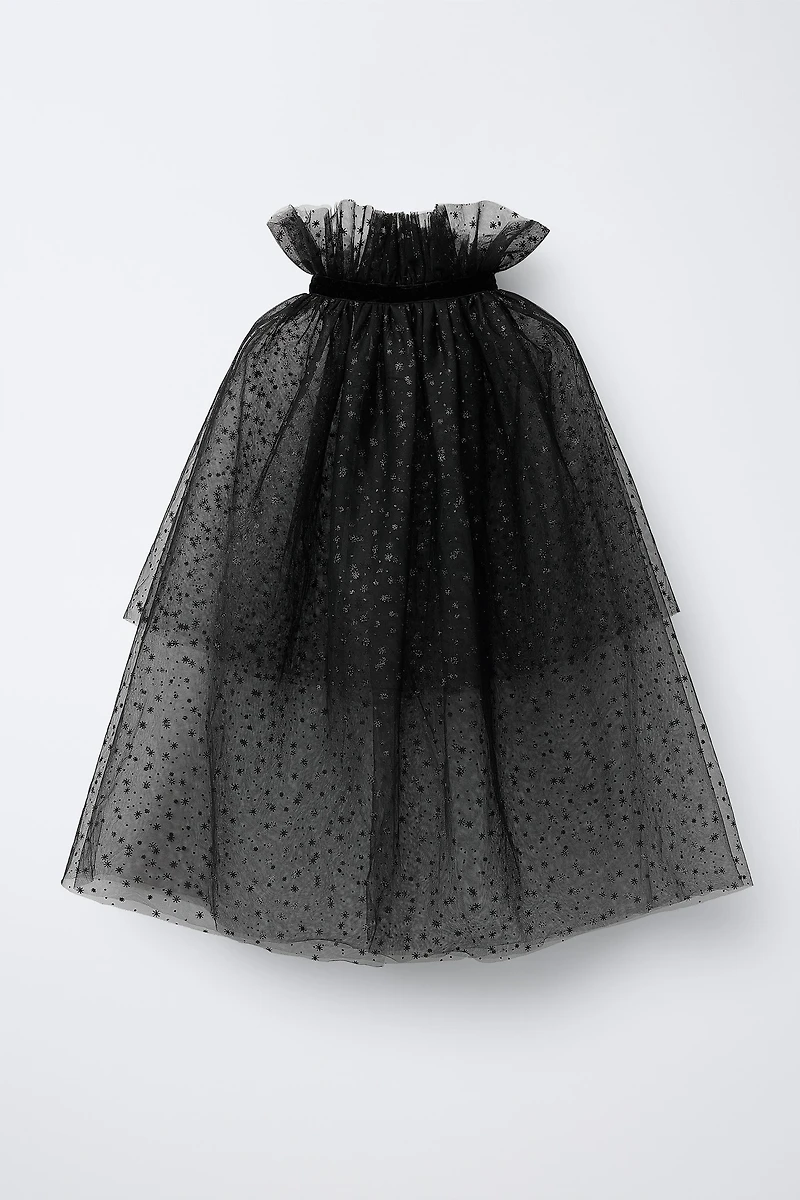 SPARKLY WITCH COSTUME CAPE