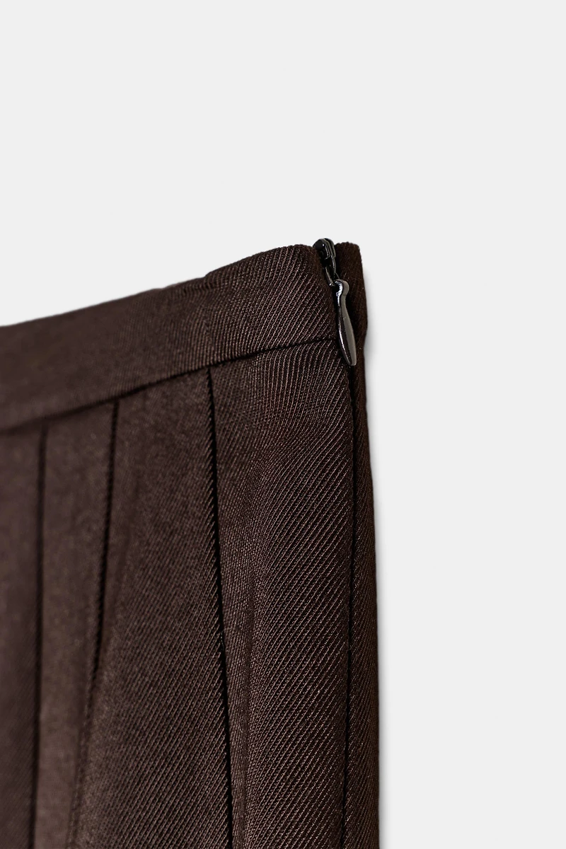 JUPE LONGUE À PLIS PLATS ZW COLLECTION