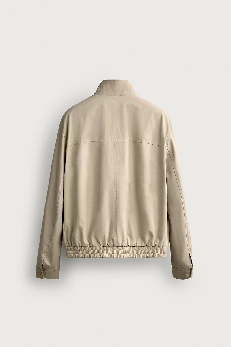 COTTON-LYOCELL REGULAR FIT JACKET