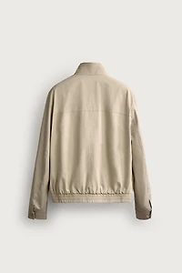 COTTON-LYOCELL REGULAR FIT JACKET