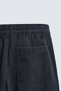 PANTALON COUPE DÉCONTRACTÉE EN COTON