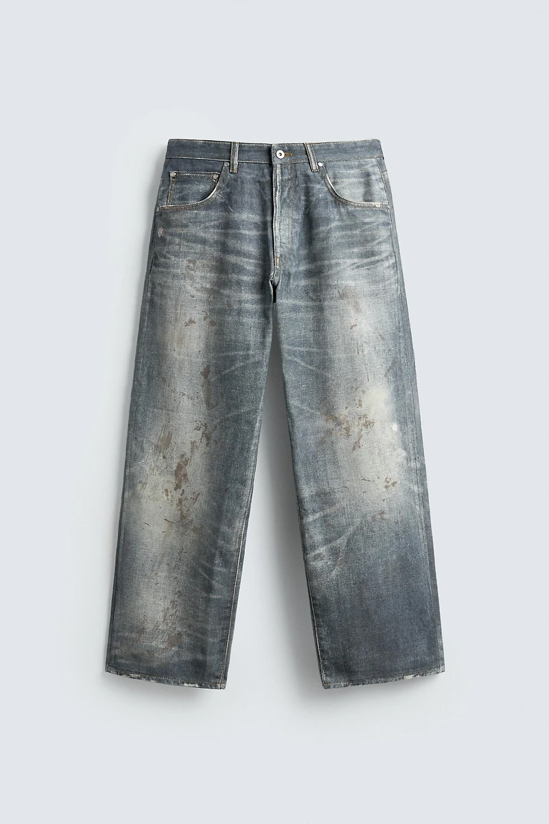JEAN BAGGY FIT IMPRIMÉ