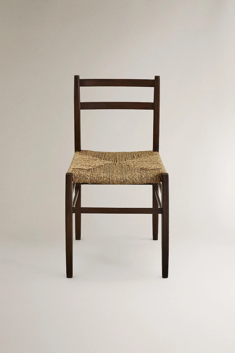 WOVEN WOOD CHAIR