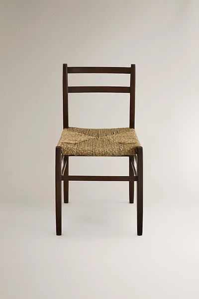WOVEN WOOD CHAIR