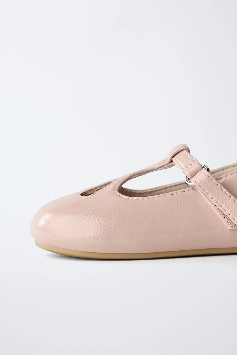 T-BAR BALLET FLATS