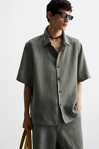 100% LINEN SHORTS