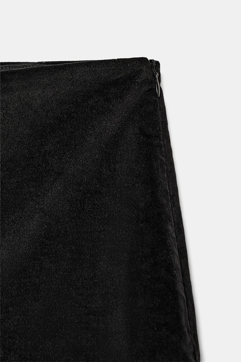 SHORT MINI EN VELOURS