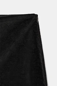 SHORT MINI EN VELOURS