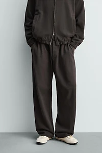 PANTALON DE JOGGING EN MAILLE DÉLAVÉ